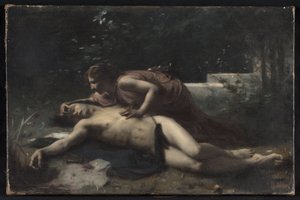Pyrame et Thisbé, vers 1875 - François Alfred Delobbe