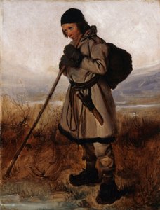 Français :  Un Lapon A Laplander - François Auguste Biard