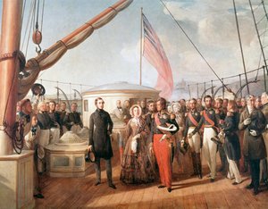Entrevue entre Victoria, reine d