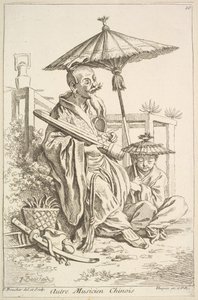 Un autre musicien chinois - François Boucher