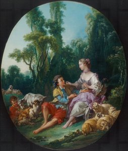 Pensent-ils au raisin - François Boucher