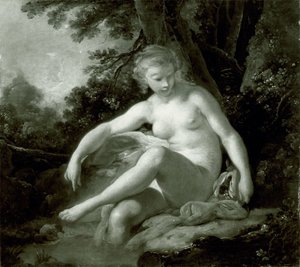 Nymphe de bain - François Boucher