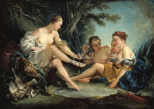 Le Retour de Diane de la chasse, 1745