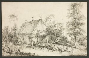 Cour de ferme - François Boucher