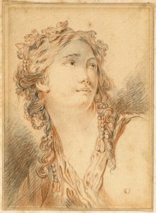 Tête de Bacchante
