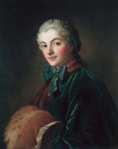Jeune femme au manchon - François Boucher