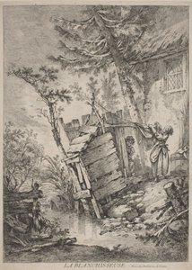 La blanchisseuse - François Boucher
