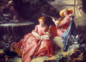La leçon de musique - François Boucher