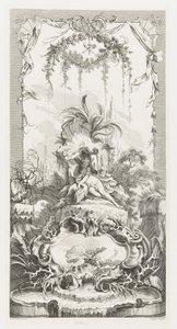 Léda dans Nouveaux Morceaux pour des paravents - François Boucher