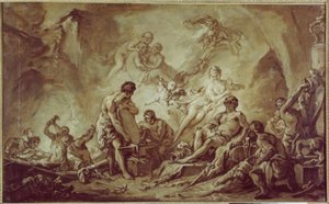 Les forges de Vulcain - François Boucher