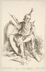 Autre soldat chinois, 1738-45 - François Boucher