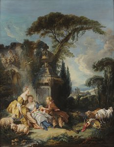 Scène pastorale