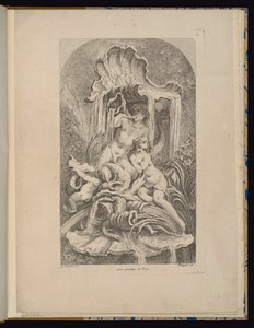 Planche 2, Recueil de Fontaines - François Boucher