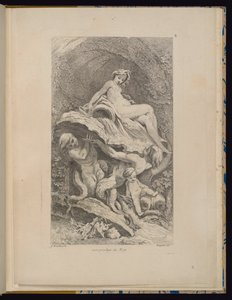 Planche 4, Receuil de Fontaines (Collection de Fontaines) - François Boucher