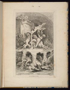 Recueil de Fontaines, planche 7 - François Boucher