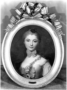 Portrait de Louise Honorine Crozat du Châtel (née en 1737) duchesse de Choiseul - François Boucher