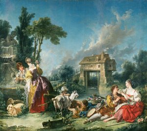 La fontaine d