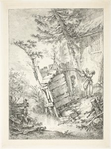 La blanchisseuse - François Boucher