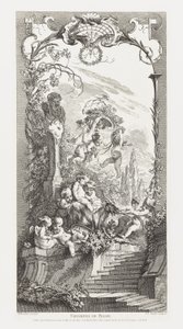 Triomphe de Priape dans Nouveaux Morceaux pour des Paravents - François Boucher