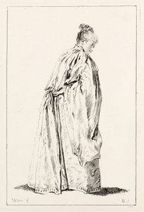 Femme debout - François Boucher