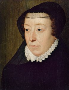 Portrait de Catherine de Médicis 1519-1589, 1565 - François Clouet