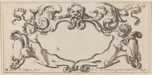 Cartouche - François Collignon after Stefano Della Bella