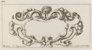 Cartouche - François Collignon after Stefano Della Bella