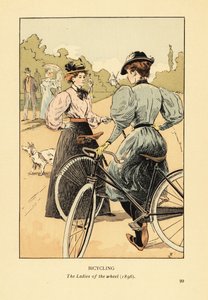 Cyclisme, les Dames de la roue en 1896