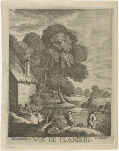 Paysage flamand - François Deroy