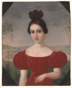 Portrait de Marie Louise Tétu, Madame François Fleischbein - François Fleischbein