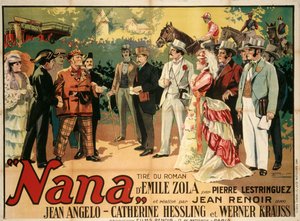 Affiche de film Nana par Jean Renoir - François Florit
