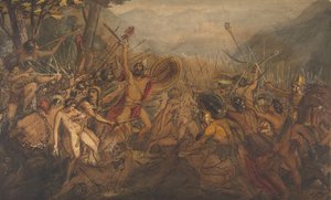 Scène de bataille - François Joseph Heim
