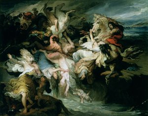 La défaite des Teutons et des Cimbres par Caius Marius (c.157-86 av. J.-C.)