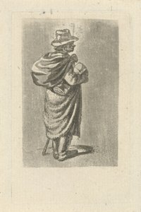 Voyageur avec un sac sur le dos - François Joseph Pfeiffer (II)