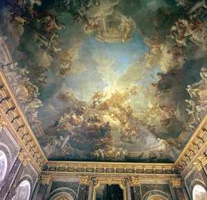 Plafond du Salon de Hercule à Versailles, 18ème siècle