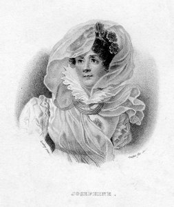 Joséphine de Beauharnais, première épouse de Napoléon Bonaparte, et impératrice de France, 19ème siècle - François Louis Couché