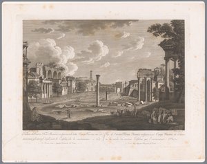 Vue du Forum Romain - François Morel