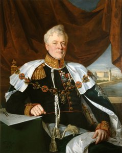 Portrait du prince Dmitriy Vladimirovich Golitsyn 1771-1844 - François Nicolas Riss