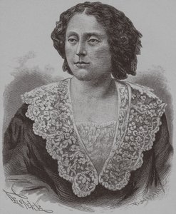 Portrait de la princesse Nino Aleksandrovna Griboyedova née Chavchavadze - François Pannemaker