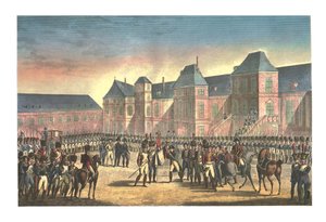 Le départ de Napoléon de Fontainebleau, 20 avril 1814