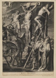 Christ en croix entre les deux voleurs - François Ragot