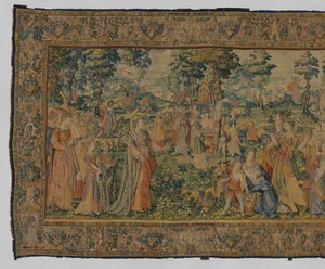 Tapisserie avec l