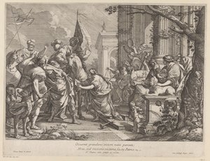 Jephthé accueilli par sa fille - François Tortebat
