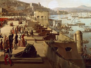 Les canons dans la forteresse (détail)