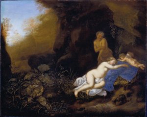 Jupiter et Antiope - François Verwilt