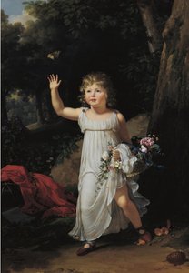 Français :  Portrait du jeune Edgar Clarke Portrait d