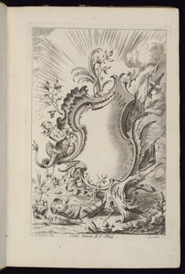 Cartouche avec dragon, Livre de Cartouches à divers usages