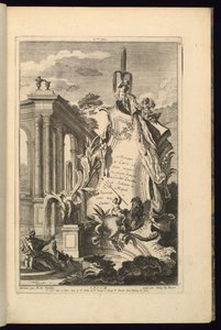 Conception pour cartouche - François de Cuvilliés the Elder
