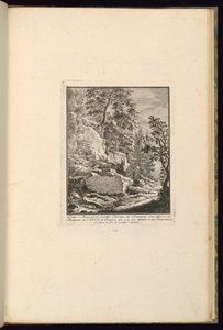 Design pour un Paysage avec Rochers - François de Cuvilliés the younger
