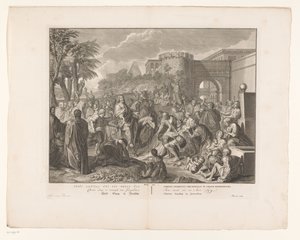 Entrée du Christ à Jérusalem - François van Bleyswijck